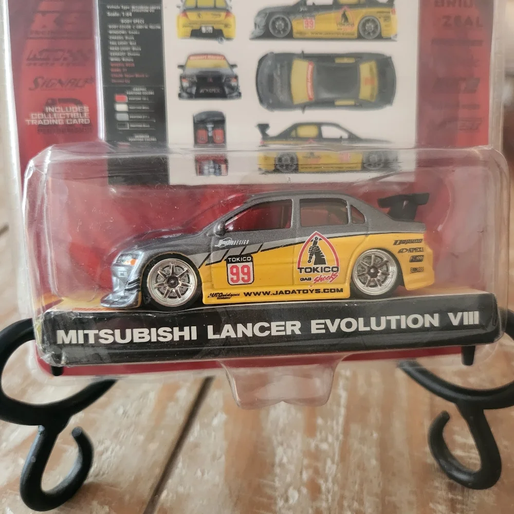 JADA Toys Import Racer! 2004 MITSUBISHI LANCER EVOLUTION VIII Wave 6 #049 NIB